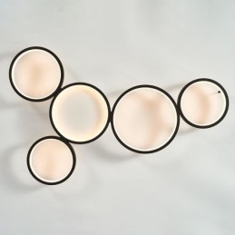 Designer Touch Decorative Modern Flush Mount Aluminum Art Ceiling Light