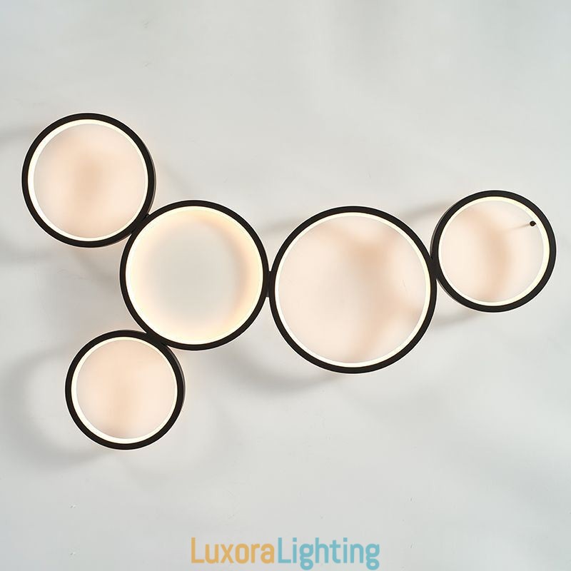 Designer Touch Decorative Modern Flush Mount Aluminum Art Ceiling Light