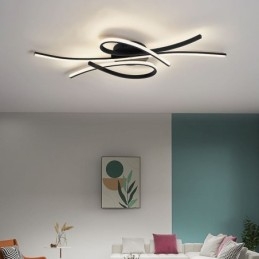 Designer Touch Decorative Minimalist Flush Mount Aluminum Art Butterfly Ceiling Light