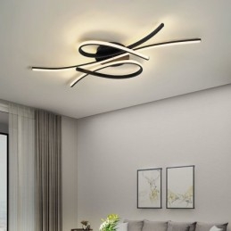 Designer Touch Decorative Minimalist Flush Mount Aluminum Art Butterfly Ceiling Light