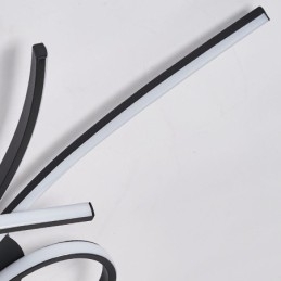 Designer Touch Decorative Minimalist Flush Mount Aluminum Art Butterfly Ceiling Light