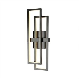 Designer Touch Decorative Minimalist Flush Mount Aluminum Art Geometric Square Ceiling Light