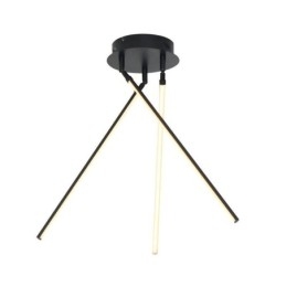 Designer Touch Decorative Creative Flush Mount Aluminum Art Windmill Ceiling Lamp