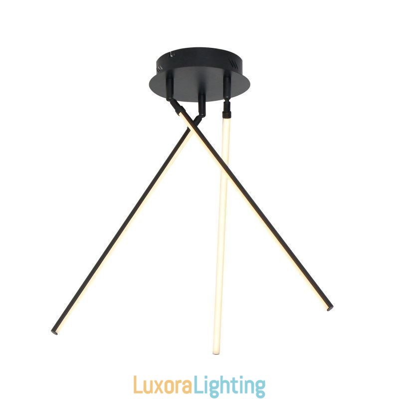 Designer Touch Decorative Creative Flush Mount Aluminum Art Windmill Ceiling Lamp