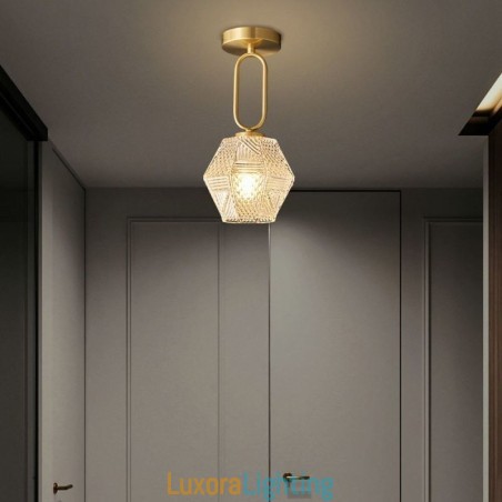 Designer Touch Decorative Modern Flush Mount Glass Home Lighting Creative Ceiling Light