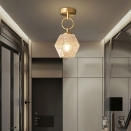 Designer Touch Decorative Modern Flush Mount Glass Home Lighting Creative Ceiling Light