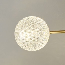 Designer Touch Decorative Modern Flush Mount Golden Ceiling Light Light Fixture