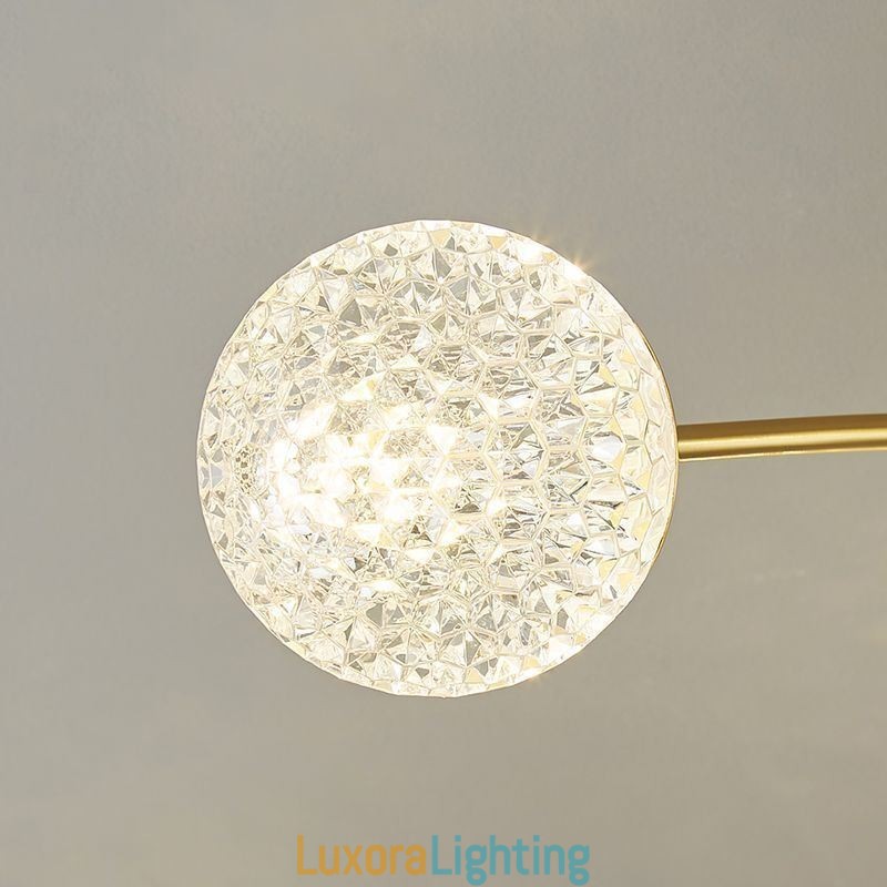 Designer Touch Decorative Modern Flush Mount Golden Ceiling Light Light Fixture