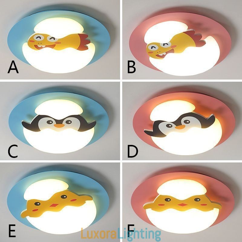 Designer Touch Decorative Cartoon Flush Mount Modern Ceiling Lamp