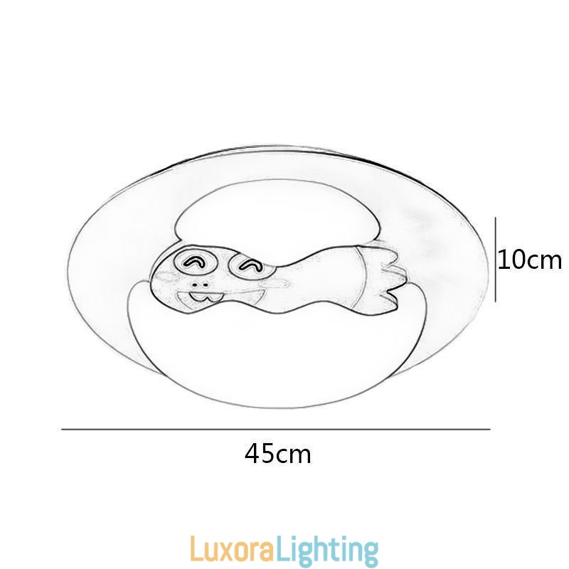 Designer Touch Decorative Cartoon Flush Mount Modern Ceiling Lamp