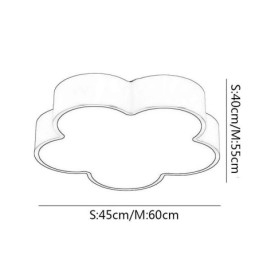 Designer Touch Decorative Cartoon Ceiling Light Modern Flower Flush Mount