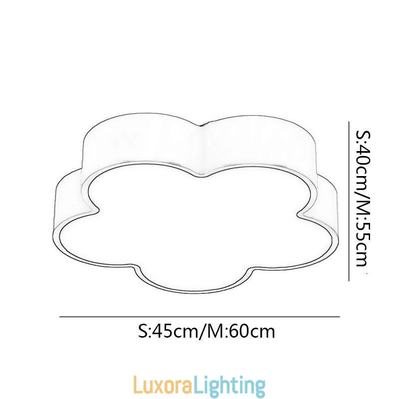 Designer Touch Decorative Cartoon Ceiling Light Modern Flower Flush Mount