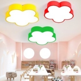 Designer Touch Decorative Cartoon Ceiling Light Modern Flower Flush Mount
