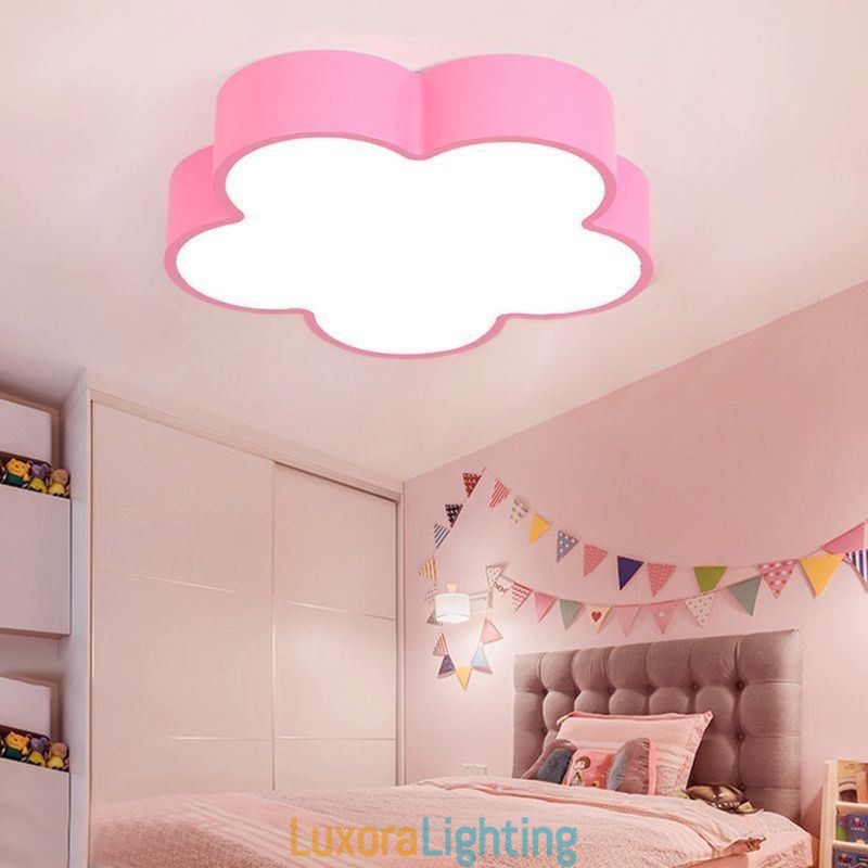 Designer Touch Decorative Cartoon Ceiling Light Modern Flower Flush Mount