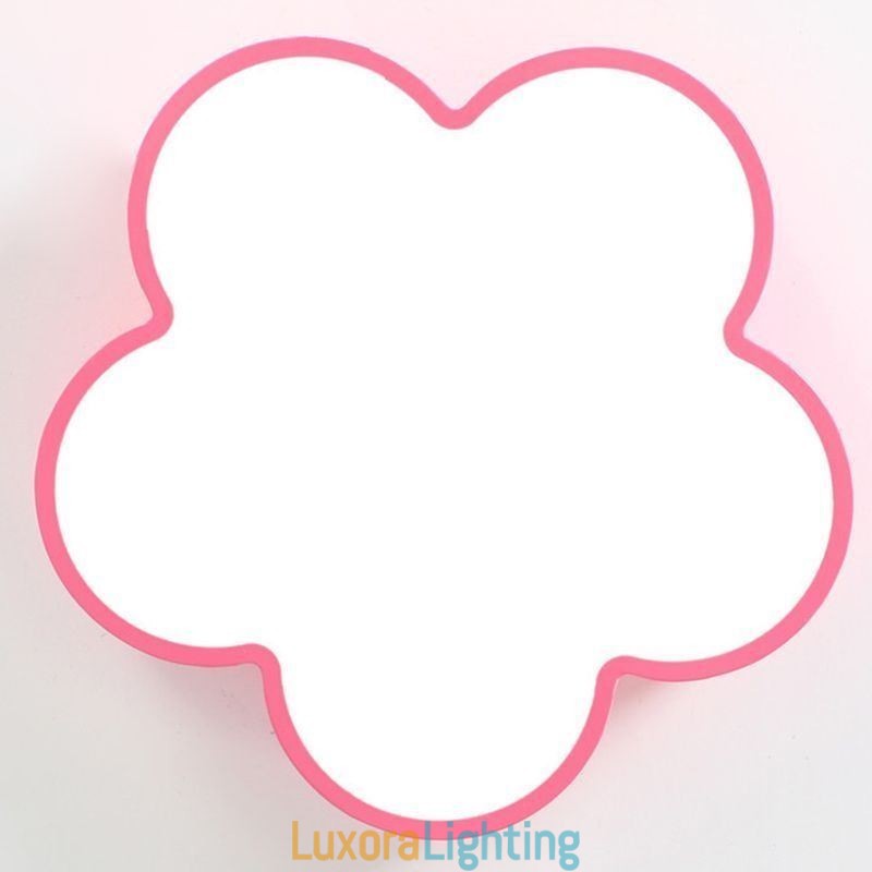 Designer Touch Decorative Cartoon Ceiling Light Modern Flower Flush Mount
