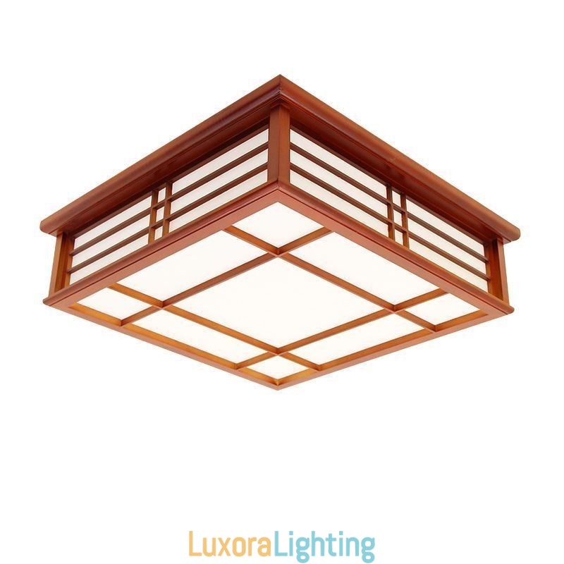 Designer Touch Decorative Retro Ceiling Light Wooden Ceiling Lamp