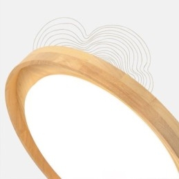 Designer Touch Decorative Modern Ceiling Light Wooden Acrylic Round Ceiling Light
