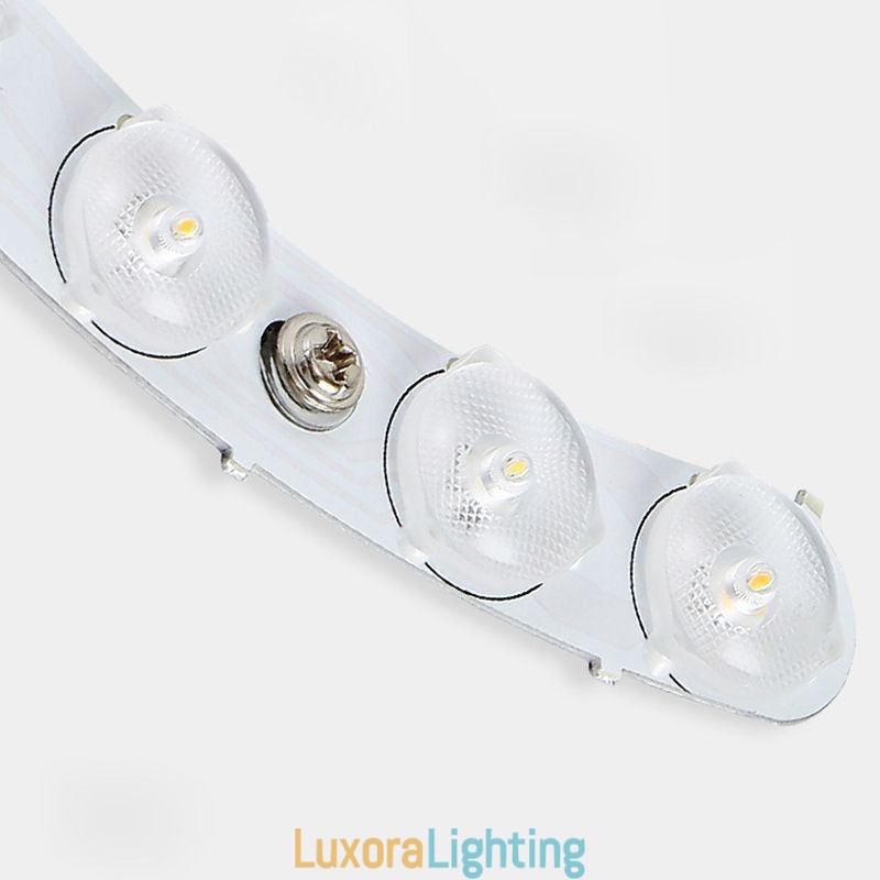 Designer Touch Decorative Modern Ceiling Light Wooden Acrylic Round Ceiling Light