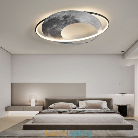 Designer Touch Decorative Ceiling Light Flush Mount Moon Ceiling Lamp