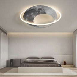 Designer Touch Decorative Ceiling Light Flush Mount Moon Ceiling Lamp