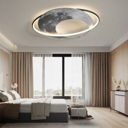 Designer Touch Decorative Ceiling Light Flush Mount Moon Ceiling Lamp