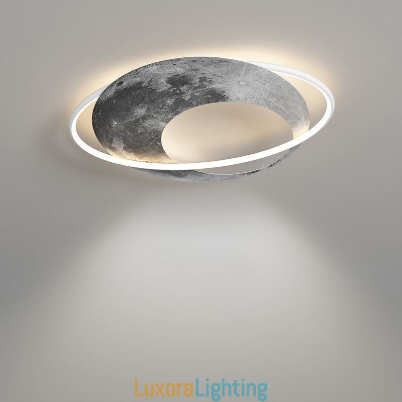 Designer Touch Decorative Ceiling Light Flush Mount Moon Ceiling Lamp