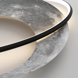 Designer Touch Decorative Ceiling Light Flush Mount Moon Ceiling Lamp
