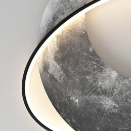 Designer Touch Decorative Ceiling Light Flush Mount Moon Ceiling Lamp