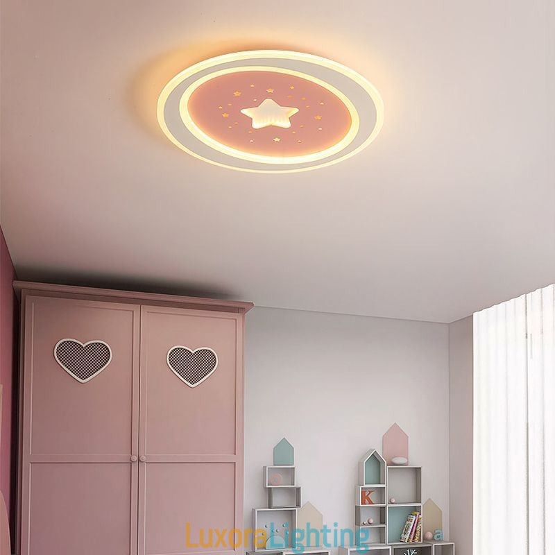 Designer Touch Decorative Ceiling Light Flush Mount Star Ceiling Lamp