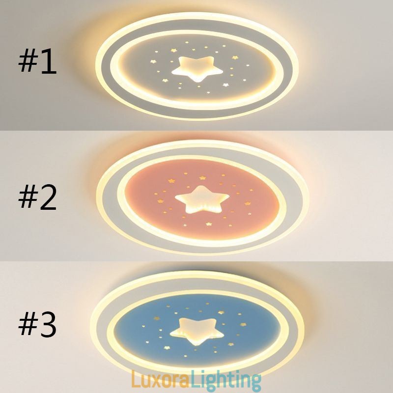 Designer Touch Decorative Ceiling Light Flush Mount Star Ceiling Lamp