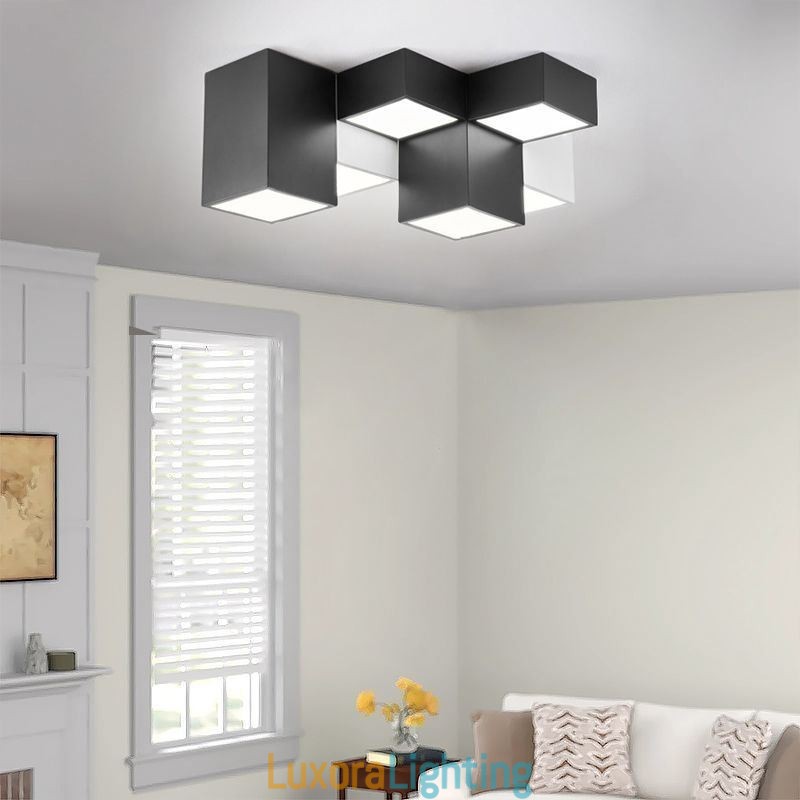 Designer Touch Decorative Modern Ceiling Light Rubik's Cube Ceiling Lighting