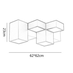 Designer Touch Decorative Modern Ceiling Light Rubik's Cube Ceiling Lighting