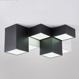 Designer Touch Decorative Modern Ceiling Light Rubik's Cube Ceiling Lighting
