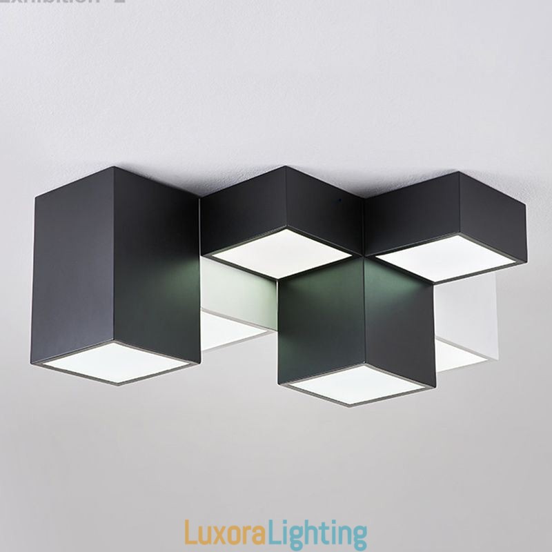 Designer Touch Decorative Modern Ceiling Light Rubik's Cube Ceiling Lighting