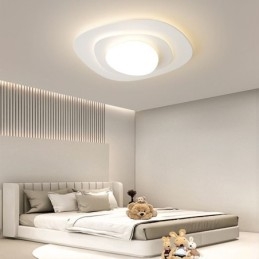 Designer Touch Decorative Nordic Ceiling Light Corrugated Ceiling Lamp