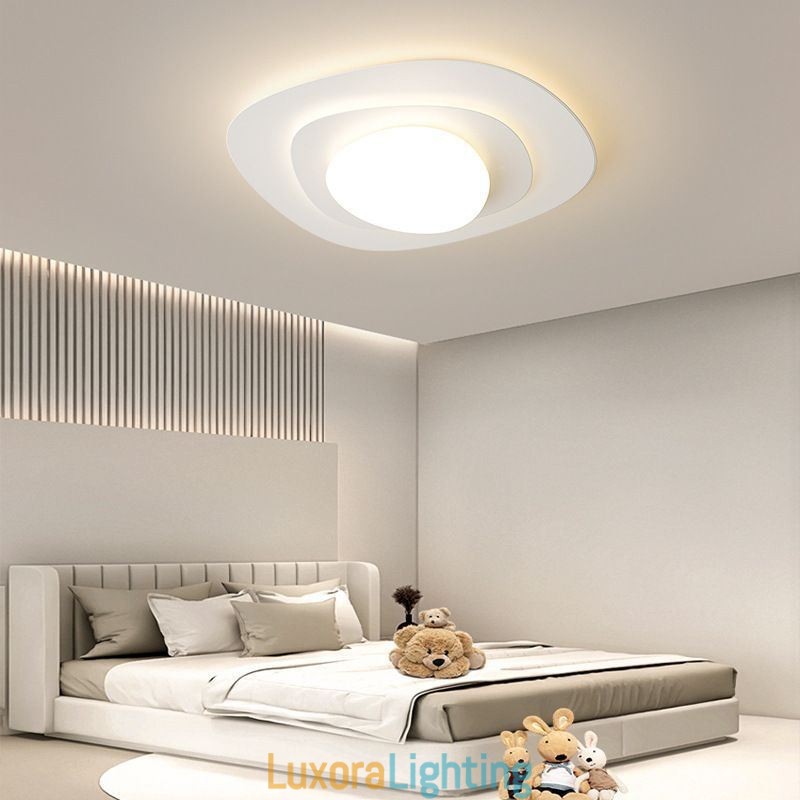Designer Touch Decorative Nordic Ceiling Light Corrugated Ceiling Lamp