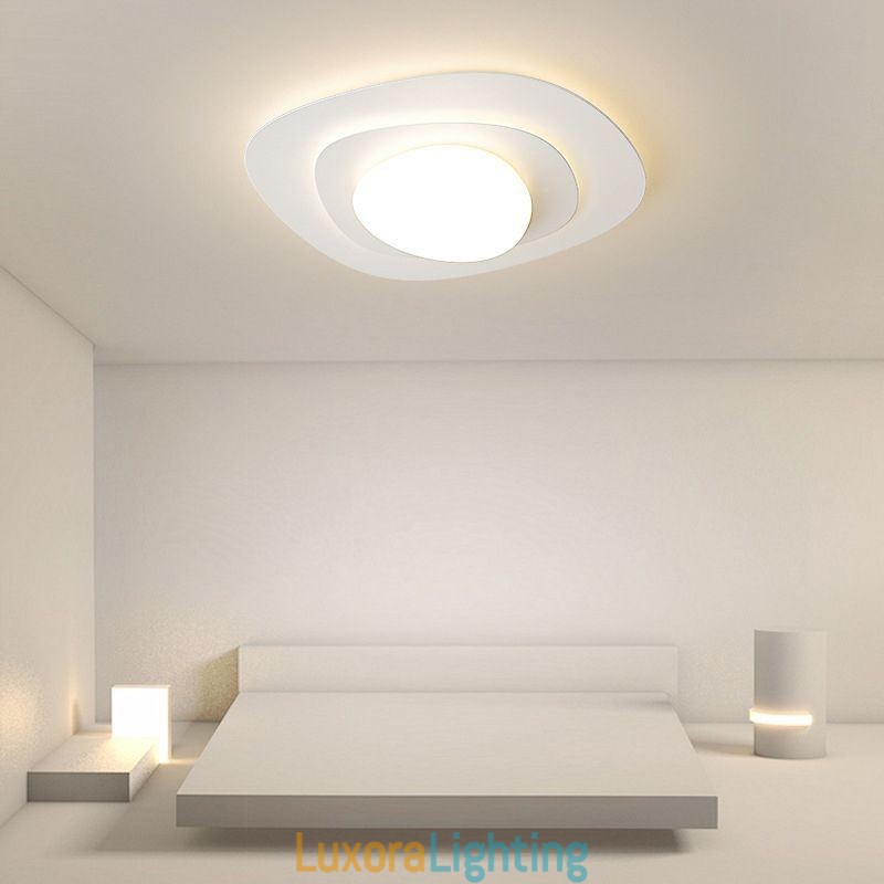 Designer Touch Decorative Nordic Ceiling Light Corrugated Ceiling Lamp
