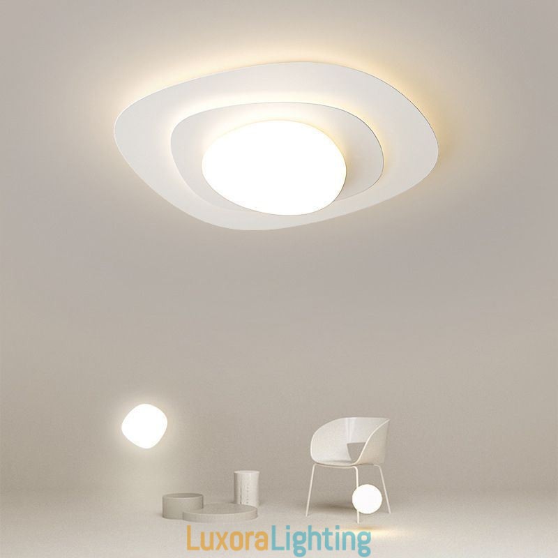 Designer Touch Decorative Nordic Ceiling Light Corrugated Ceiling Lamp