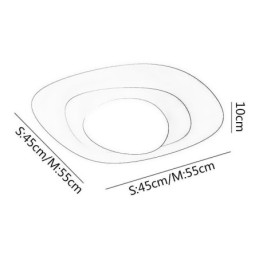 Designer Touch Decorative Nordic Ceiling Light Corrugated Ceiling Lamp