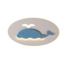 Designer Touch Decorative Modern Creative Ceiling Lamp Whale Ceiling Light