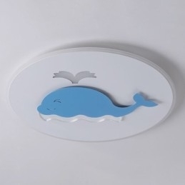 Designer Touch Decorative Modern Creative Ceiling Lamp Whale Ceiling Light