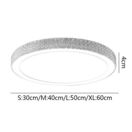 Designer Touch Decorative Modern Ceiling Light Shinny Diamond Flush Mount