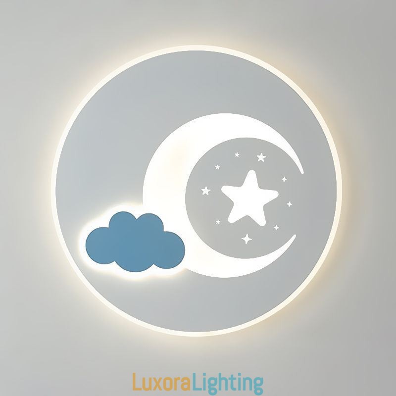Designer Touch Decorative Simplicity Ceiling Light Moon & Star Ceiling Lamp