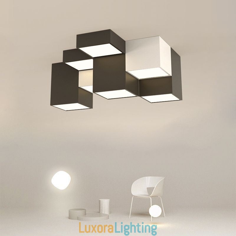 Designer Touch Decorative Modern Ceiling Light Cube Ceiling Lamp