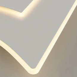 Designer Touch Decorative Modern Ceiling Light Square Acrylic Flush Mount