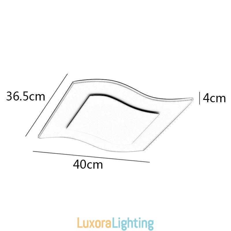 Designer Touch Decorative Modern Ceiling Light Square Acrylic Ceiling Lamp