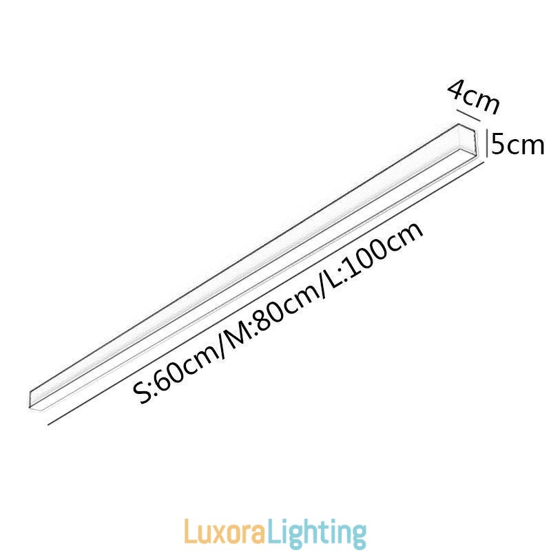 Designer Touch Decorative Modern Ceiling Light Long Strip Surface Mounted Ceiling Lamp