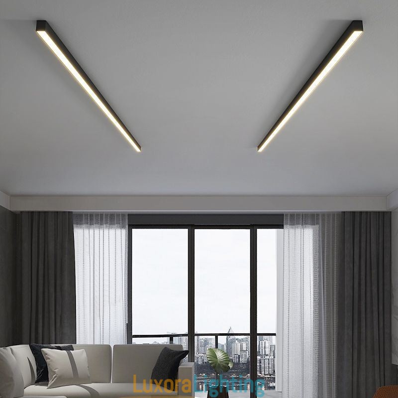 Designer Touch Decorative Modern Ceiling Light Long Strip Surface Mounted Ceiling Lamp
