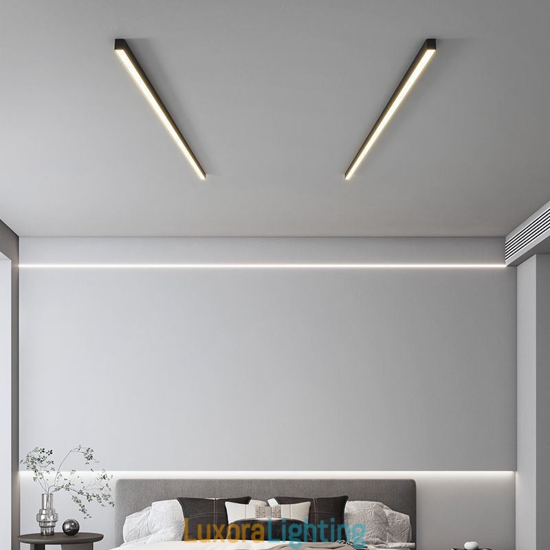 Designer Touch Decorative Modern Ceiling Light Long Strip Surface Mounted Ceiling Lamp