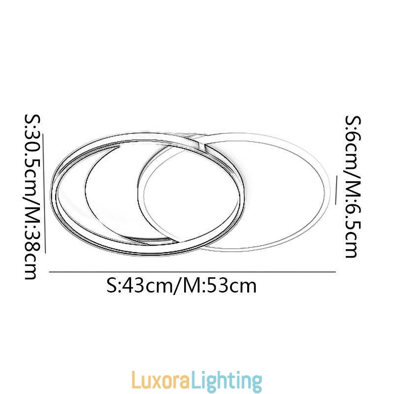 Designer Touch Decorative Creative Ceiling Light Round Circle Ceiling Lamp